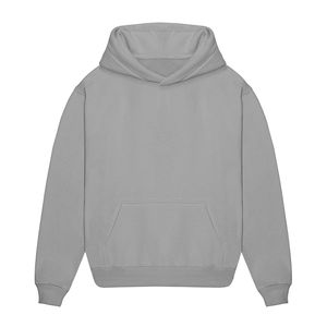 Wholesale Men's Lightweight Breathable Windproof Casual Baggy Fleece Sweatshirt <b>Hoodie</b> Plus Size Tracksuit Solid Custom - Product Image 6