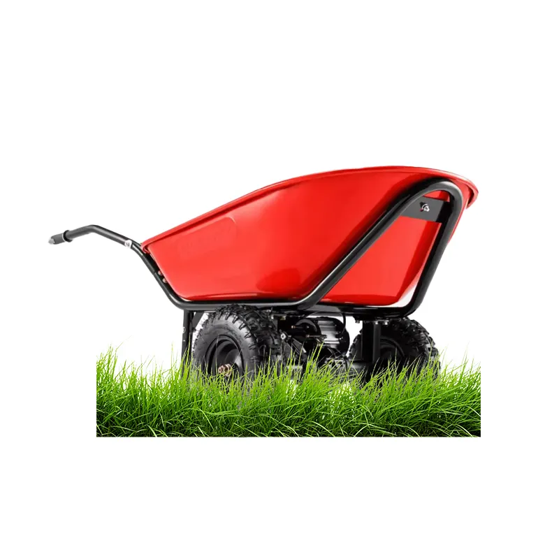 Construction Agricultural Tools Wheelbarrow For Garden Farm 260kg Max Load with Pneumatic Wheel