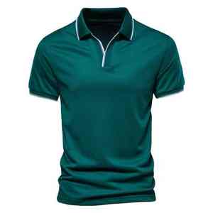 เสื้อพูลโอเวอร์ผู้ชายผ้าฝ้ายแท้ 100% ระบายอากาศได้ดี ไซส์ใหญ่ ปรับแต่งได้ พร้อมผ้าถักคุณภาพพรีเมียม - Product Image 5