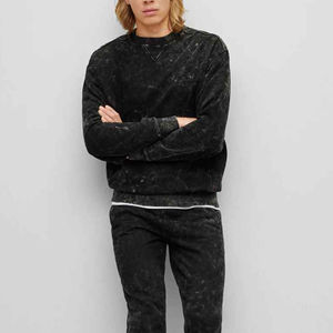 2025 nuevo servicio de sudaderas de diseño personalizado, sudaderas de alta calidad, sudaderas regulares de Color personalizado con cuello redondo para hombres - Product Image 4