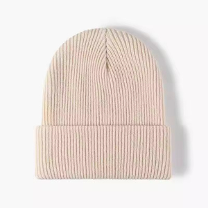 Venta caliente Gorros con bordado personalizado Diseño de moda Beanie Knit Hat Winter New Style Hat Beanie - Product Image 1
