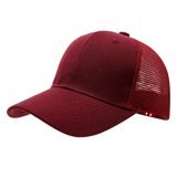 Mode décontracté extérieur Snapback casquette coton maille 6 panneau réglable respirant léger séchage rapide chapeau broderie transfert de chaleur - Product Image 4