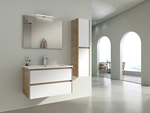 <span class=keywords><strong>Mobili</strong></span> da <span class=keywords><strong>Bagno</strong></span> Personalizzati di Alta Qualità Serie Zara in Stile Moderno, Armadietti e Vanità in Colore Effetto Legno - Product Image 4