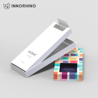 Cajón interactivo personalizado de primera calidad, caja de papel, embalaje para aperitivos de chocolate de Dubái, venta al por menor, pequeña empresa, comida, producto propio CMYK