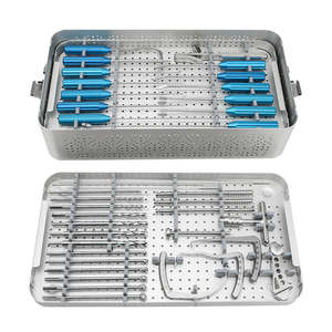 Ensemble d'instruments d'arthroscopie ACL PCL à usage durable pour la réparation et la reconstruction des ligaments du genou – Instruments orthopédiques en acier par MI - Product Image 1