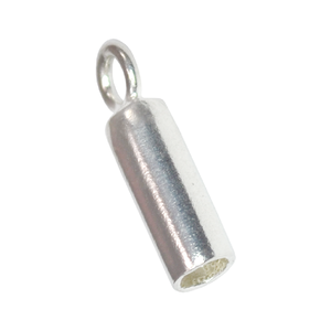 Vente en gros de perles et d'accessoires en argent sterling 925 de diamètre intérieur de 3.2mm avec des extrémités de cordon en diamant pour les mariages et les cadeaux - Product Image 4