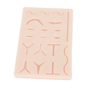 19 Pre-Cut Wounds Baby Suture Practice <b>Pad</b> | Realistic Silicone Skin Model CE Certified Medivolve Manual Medical Students - Product Image 1