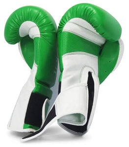 Gants de boxe en cuir de vachette véritable de haute qualité, professionnels avec logo personnalisé OEM Équipement de conditionnement physique Gants de boxe pour hommes - Product Image 4