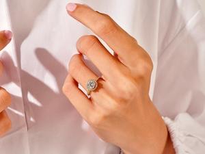 Anillo de piedras preciosas de topacio blanco de Plata de Ley 925, joyería hecha a mano, anillo de estilo bohemio de plata, joyería para mujer, regalo de boda para esposa - Product Image 3