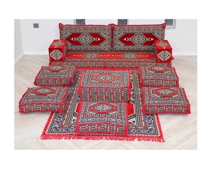 Asientos de suelo árabe Sofá de suelo árabe Piso de asiento Árabe | 12 piezas, 28 bailes con esponja - Product Image 1