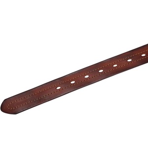 Cinturón informal de cuero marrón de moda clásico para hombre, cinturón informal de cuero de grano completo pintado a mano hecho a medida para jeans o pantalones - Product Image 4