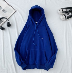 Sweat à capuche surdimensionné en coton de haute qualité, sweat à capuche épais en polaire, uni à épaules tombantes, fabricant de sweats à capuche pour hommes personnalisés - Product Image 2