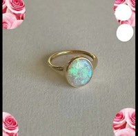 Bague en argent sterling 925 naturelle Irani Turquoise 9x12mm en forme de poire, bague fine en forme de lunette, taille américaine 4-24 pour cadeau de la Saint-Valentin