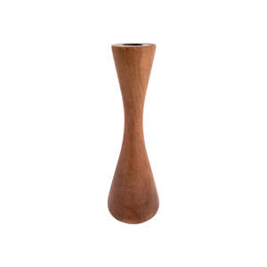Wooden Decorative <b>Candle</b> Stand Set of 3 Walnut Colour Standard Size <b>Candle</b> <b>Stick</b> <b>Holder</b> for Christmas Decoration - Product Image 5
