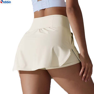 BOBBIN INDUSTRIES Premium Quality Summer Hot Tennis Short <b>Skirt</b> Spandex/Cotton <b>Elastic</b> Shorts With Pocket Quick Dry Breathable - Product Image 3