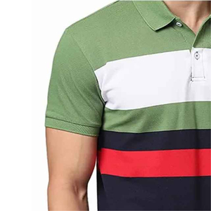 Nueva moda algodón poliéster Pakistán hecho Polo camiseta hombres soporte cuello manga corta 2025 hecho en Pakistán - Product Image 4