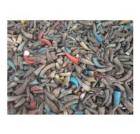 Artisanat Européen Écologique Personnalisé en Corne de Buffle Naturelle Polie de Haute Qualité, Couleur Naturelle, Style Amour, Objet de Collection Artistique