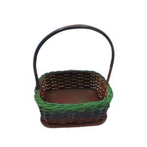Panier en fer métallique nouveau design de forme ronde avec poignée panier de fruits ustensiles de cuisine de table panier de rangement de légumes - Product Image 5