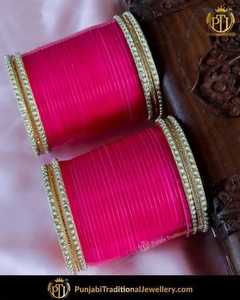 OEM Services Hot Selling Velvet Glass Churiya in Cheap Price Luxury Pakistani Hand Crafted Multi Colors Bridal Bangles Sets - Product Image 2