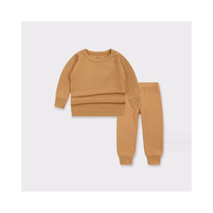 Impresión personalizada Otoño Invierno Bebé Ropa Unisex Algodón puro cálido lindo niños pequeños manga larga sudadera de alta calidad 180Gra - Product Image 3