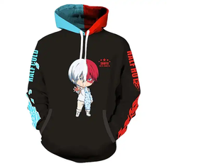 Sweat-shirts à capuche en sublimation graphique pour le dropshipping, tous motifs anime pour hommes, en polyester/coton respirant Felipa - Product Image 6