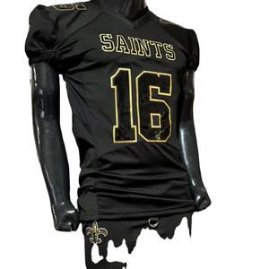 Fútbol americano Jersey fan Jersey padre sublimación tackle sarga bordado más tamaño personalizado fábrica Pakistán fotos reales - Product Image 1