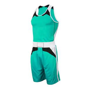Uniformes de Boxeo Personalizados a la Venta, Precio Económico, Transpirables, Ligeros, de Secado Rápido, de Spandex/Poliéster, Unisex para Adultos - Product Image 2