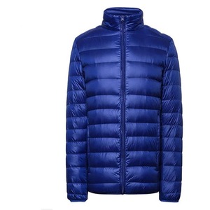 Doudounes d'hiver unisexe avec logo personnalisé vêtements de travail en coton/polyester rembourré matelassé col montant à capuche imperméable et respirant pour hommes - Product Image 3