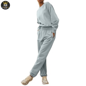 กางเกงวอร์มลำลองผ้าฝ้ายสำหรับผู้หญิง กางเกงจ็อกเกอร์ทรงตรง ใส่ได้ในฤดูหนาว มีโลโก้ ไซส์ใหญ่ เป็นมิตรกับสิ่งแวดล้อม กันน้ำ ระบายอากาศได้ดี - Product Image 5