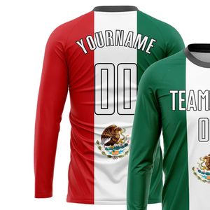 Camiseta de Fútbol de Manga Larga, Color Nacional, Transpirable, Ligera, Ropa Deportiva de Alto Rendimiento para Entrenamiento y Partido de Equipo - Product Image 3