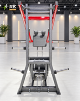 Machine de musculation à pendule SK Factory Direct pour l'entraînement des jambes et des muscles, à charge libre, pour usage commercial en club de fitness