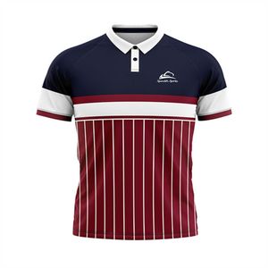 Venta al por mayor Diseña tu propio Polo personalizado duradero y forro de poliéster casual polos con logotipo y diseño personalizados - Product Image 1