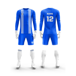 2024 nouveau maillot de football à impression par sublimation chemise uniforme de gardien de but ensembles élégants pour les vêtements d'équipe - Product Image 6