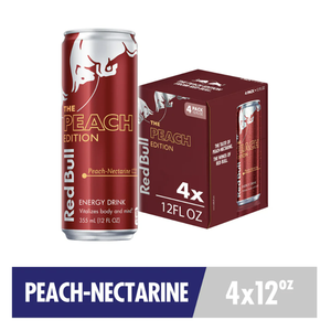 Compra/Pide Red Bull Peach Edition, Bebida Energética de Melocotón y Nectarina en Lata / 250ml, Bebidas Energéticas Red Bull Peach, Melocotón-Nectarina al por Mayor - Product Image 2