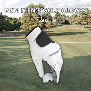 Guante de golf de piel de oveja suave, agarre cómodo, campo de práctica al aire libre, ajuste duradero para un swing suave y uso diario - Product Image 4