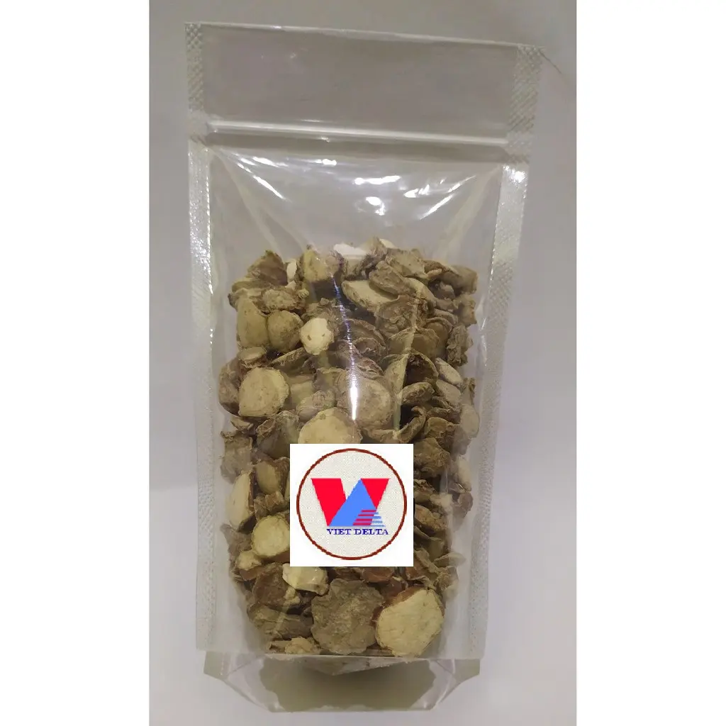 Rhizoma de gengibre com areia seca 100% natural, Curcuma rotunda, origem do Vietnã, grosso e cilíndrico, 5 a 10 cm de comprimento, ângulo