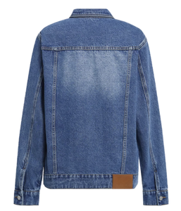 Chaqueta informal de motocicleta de algodón 100% Original para hombre Otoño Invierno estilo Vintage Denim lavado botón decoración al por mayor OEM - Product Image 5