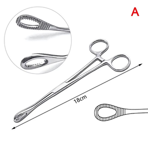 Ensemble de 5 pinces à forceps Pennington en acier inoxydable, kit d'instruments chirurgicaux gynécologiques, manuel, certifié CE EN - Product Image 3