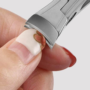 ชุดตัดเล็บสแตนเลสสตีลสำหรับงานหนักอุปกรณ์ตัดเล็บแบบคุดสำหรับใช้กับนิ้วมือของเด็กทารก - Product Image 4
