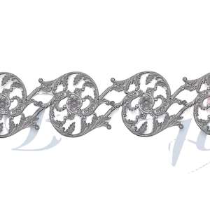 Rampe d'escalier moderne en fonte de haute qualité, sans cadre, en forme de diamant noir, réglable, épaisseur de 12 mm, forme circulaire, hauteur de 546 mm, villas - Product Image 1