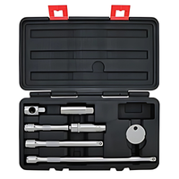 Juego de 6 Llaves Magnéticas Giratorias para Bujías de Grado Industrial/DIY, Barras de Extensión Cr-V, Soporte OEM/ODM Personalizado, 1 Año de Garantía