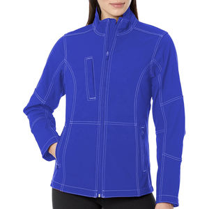 Venta al por mayor de logotipo personalizado de las mujeres impermeables ligeras chaquetas Softshell cortavientos chaquetas precio barato OEM 2025 - Product Image 6