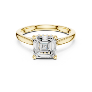 Aqua jewels Bague en or 14K empilable pour femme avec un style minimaliste délicat - Product Image 5