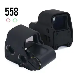 Tactical Hunting 558 mirino olografico Red Dot Optics Sight Reflex Sight