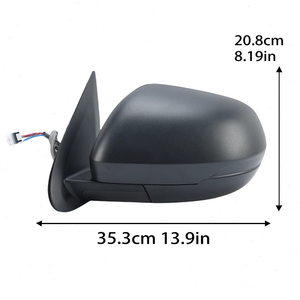Conjunto de Retrovisor de 5 Pines para <span class=keywords><strong>MITSUBISHI</strong></span> TRITON <span class=keywords><strong>L200</strong></span> 2019 2020 2021 2022, Retrovisor Lateral Manual Plegable con Calefacción, Accesorios para Automóviles - Product Image 3