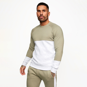 2024 producto caliente personalizado polar Slim Fit gimnasio algodón poliéster entrenamiento pulóver cuello redondo sudadera para hombres - Product Image 2