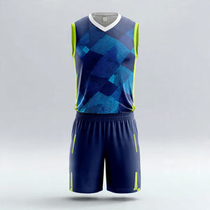 Uniformes de Voleibol Personalizados, Camisetas de Voleibol 100% Poliéster con Secado Rápido y Transpirables - Product Image 5