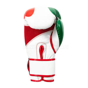 Gants d'entraînement de boxe en cuir PU de haute qualité avec couleur et logo personnalisés, tailles 8oz-16oz, équipement de sécurité pour adultes - Product Image 4