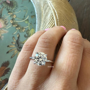 แหวนเพชร CVD สำหรับผู้หญิงแหวนเพชร CVD สำหรับงานหมั้นงานแต่งงานเครื่องประดับชั้นดีของขวัญสำหรับเจ้าสาว - Product Image 6