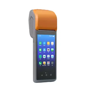 Q6 4G Handheld Pos Barcodescanner Systeem Android 11 Mobiele Pos Terminal Machine Met 58Mm Thermische Bonprinter